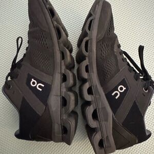 On Running Black Athletic Shoes